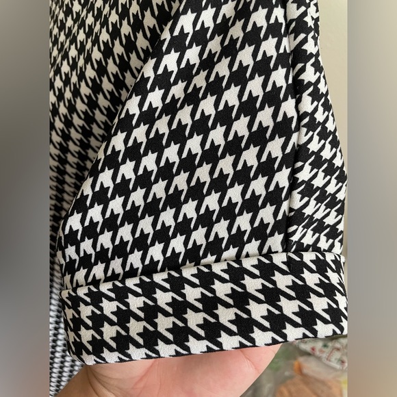 Melloday Houndstooth Blouse - Picture 5 of 12